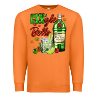 Carrot gin`gle bells with bottle and cocktail Premium Sweatshirt - AdoDesignShop