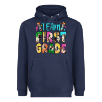 Navy team first grade Heavyweight Hoodie - JahusDesignShop