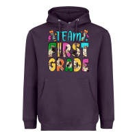 Plum team first grade Heavyweight Hoodie - JahusDesignShop
