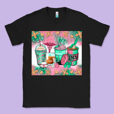 Certified Nursing Assistant Coffee Cups Classic Tee Designed By Zillion Design Studio