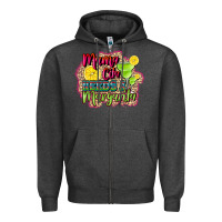 Charcoal Heather mama cita needs a margarita Zipper Hoodie - CTS Tumbler Store