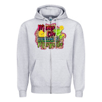 Heather Grey mama cita needs a margarita Zipper Hoodie - CTS Tumbler Store