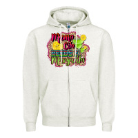 Oatmeal Heather mama cita needs a margarita Zipper Hoodie - CTS Tumbler Store