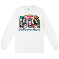 White pta physical therapy assistant Long Sleeve Tee - Zillion Design Studio