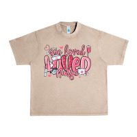 French Oak one loved nurse valentine's day Urban Heavy Tee - MaliasSmallBusiness