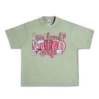 Oil Green one loved nurse valentine's day Urban Heavy Tee - MaliasSmallBusiness