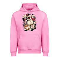 Fuchsia Pink checkered retro baseball Urban Hoodie - MaliasSmallBusiness