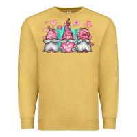 Antique Gold valentines day gnomes Premium Sweatshirt - Jasminsmagicworld