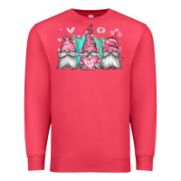 Cardinal valentines day gnomes Premium Sweatshirt - Jasminsmagicworld