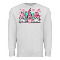 Dove Grey valentines day gnomes Premium Sweatshirt - Jasminsmagicworld