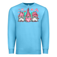 Ocean Blue valentines day gnomes Premium Sweatshirt - Jasminsmagicworld