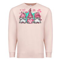 Pale Pink valentines day gnomes Premium Sweatshirt - Jasminsmagicworld