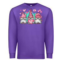 Purple valentines day gnomes Premium Sweatshirt - Jasminsmagicworld