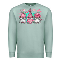 Seafoam valentines day gnomes Premium Sweatshirt - Jasminsmagicworld