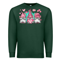 Sports Green valentines day gnomes Premium Sweatshirt - Jasminsmagicworld