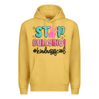 Antique Gold stop bullying kindness is cool Premium Hoodie - MaliasSmallBusiness