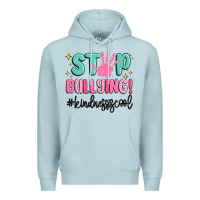 Blue Mist stop bullying kindness is cool Premium Hoodie - MaliasSmallBusiness