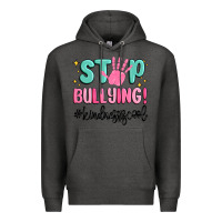Charcoal Heather stop bullying kindness is cool Premium Hoodie - MaliasSmallBusiness