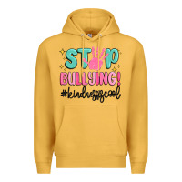 Mustard stop bullying kindness is cool Premium Hoodie - MaliasSmallBusiness
