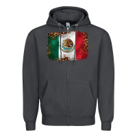 Smoke mexican and leopard flag Zipper Hoodie - CTS Tumbler Store