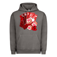 Pigment Tornado valentines day feeling lucky Urban Hoodie - NancyCooperArtShop
