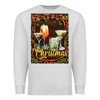 Dove Grey cocktail set for Christmas Premium Sweatshirt - AdoDesignShop