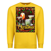 Lemon cocktail set for Christmas Premium Sweatshirt - AdoDesignShop