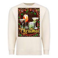 Sandshell cocktail set for Christmas Premium Sweatshirt - AdoDesignShop