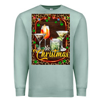 Seafoam cocktail set for Christmas Premium Sweatshirt - AdoDesignShop