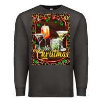 Smoke cocktail set for Christmas Premium Sweatshirt - AdoDesignShop