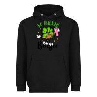 Black so luckin boujee Heavyweight Hoodie - Artiststas