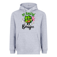 Heather Grey so luckin boujee Heavyweight Hoodie - Artiststas