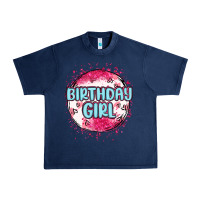 Navy birthday girl Urban Heavy Tee - MaliasSmallBusiness