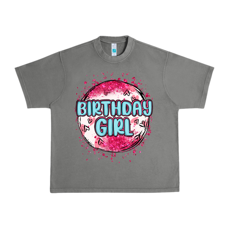 Birthday Girl Urban Heavy Tee by MaliasSmallBusiness | Teevron