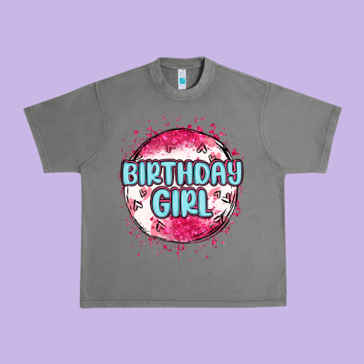 Urban Heavy Tee birthday girl