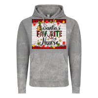 Cloud Rock santa's favorite nurse Vintage Hoodie - AdoDesignShop