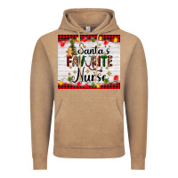 Vintage Coffee santa's favorite nurse Vintage Hoodie - AdoDesignShop