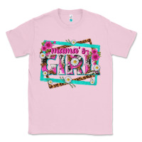Bubblegum Pink mamas girl Classic Tee - texasbilliewilder