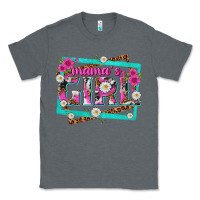 Charcoal Heather mamas girl Classic Tee - texasbilliewilder