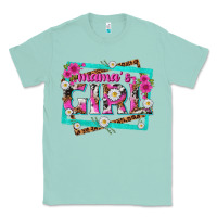 Seafoam mamas girl Classic Tee - texasbilliewilder
