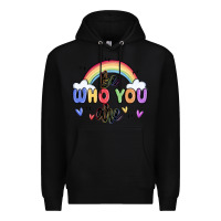 Black be who you are Premium Hoodie - MaliasSmallBusiness