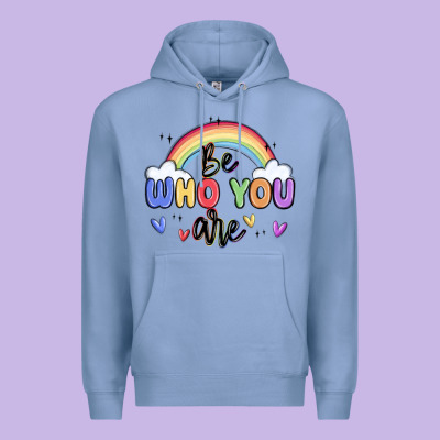 Be Who You Are Premium Hoodie Designed By Maliassmallbusiness