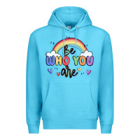 Ocean Blue be who you are Premium Hoodie - MaliasSmallBusiness