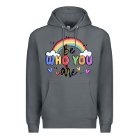 Rock be who you are Premium Hoodie - MaliasSmallBusiness