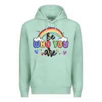 Seafoam be who you are Premium Hoodie - MaliasSmallBusiness