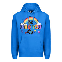 True Royal be who you are Premium Hoodie - MaliasSmallBusiness