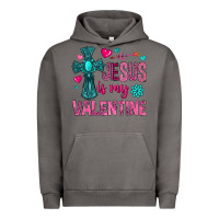 Pigment Tornado jesus is my valentine Urban Hoodie - NancyCooperArtShop
