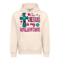 Sandshell jesus is my valentine Urban Hoodie - NancyCooperArtShop