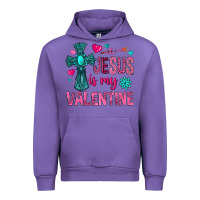 Tulip jesus is my valentine Urban Hoodie - NancyCooperArtShop