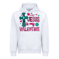 White jesus is my valentine Urban Hoodie - NancyCooperArtShop